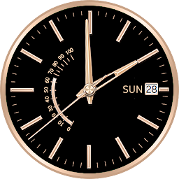 Imagen de ícono de Golden Simple Classic Watch