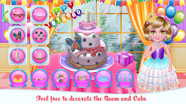 screenshot of Birthday Cake Master Cooking