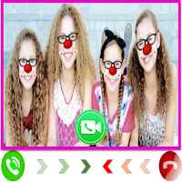 Fake Sisters Clown Video Call