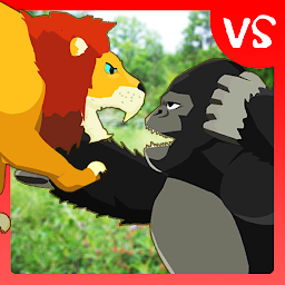 Icon image Lion Fights Gorilla