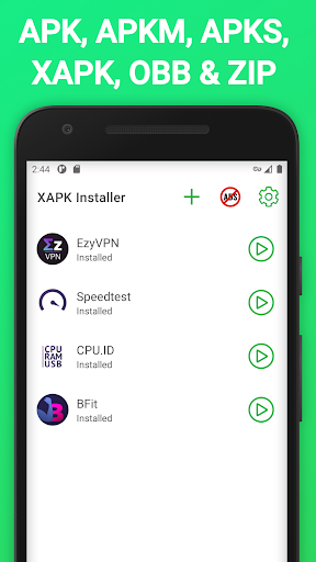 XAPK Installer w/ OBB install Screen 2