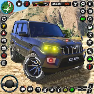 4x4 Mountain Jeep Driving Game