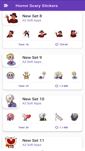 Horror stickers for WhatsApp Screen 3