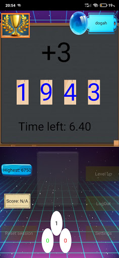 Number Game Screen 3