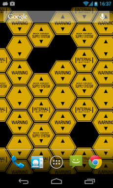 Hexagon Battery Indicator LWPのおすすめ画像3