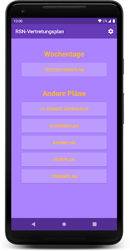 Android application RS Neusitz - Vertretungsplan screenshort