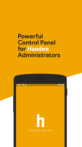 Android application Haadee Admin Panel screenshort