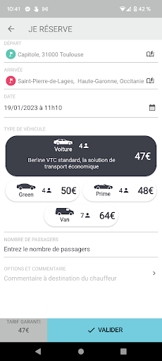 VTC Bordeaux Screen 2