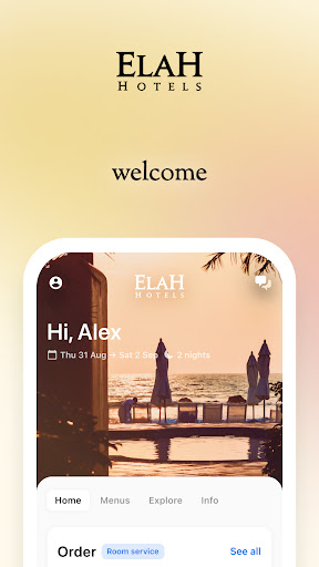 Android application Elah Hotels screenshort