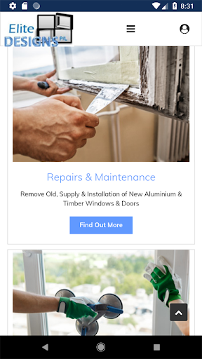 Elite Designs - Window repair Screen 3