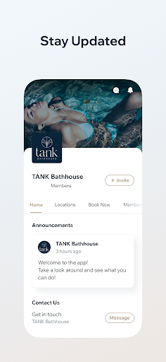 Android application TANK Bathhouse screenshort