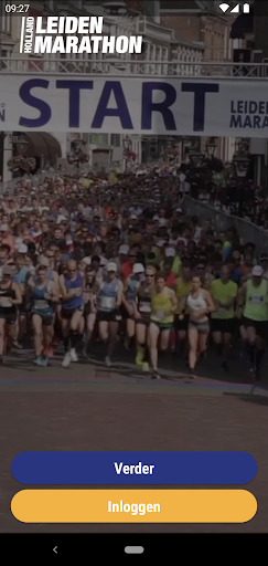 Android application Leiden Marathon screenshort