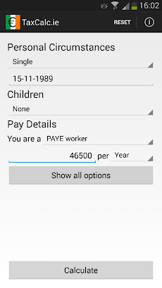 TaxCalc.ie A PAYE Calculatorのおすすめ画像1