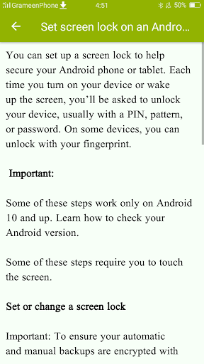 Unlock Screen Passcode Guide Screen 3