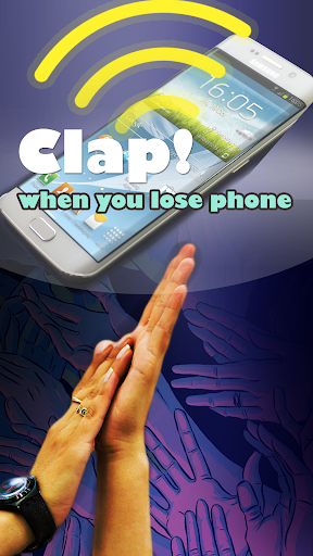 Android application clap into hands to find phone screenshort
