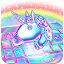 Laser Unicorn Keyboard Theme