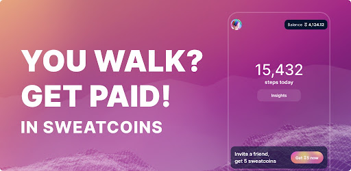 Sweatcoin — walking step counter & tracker