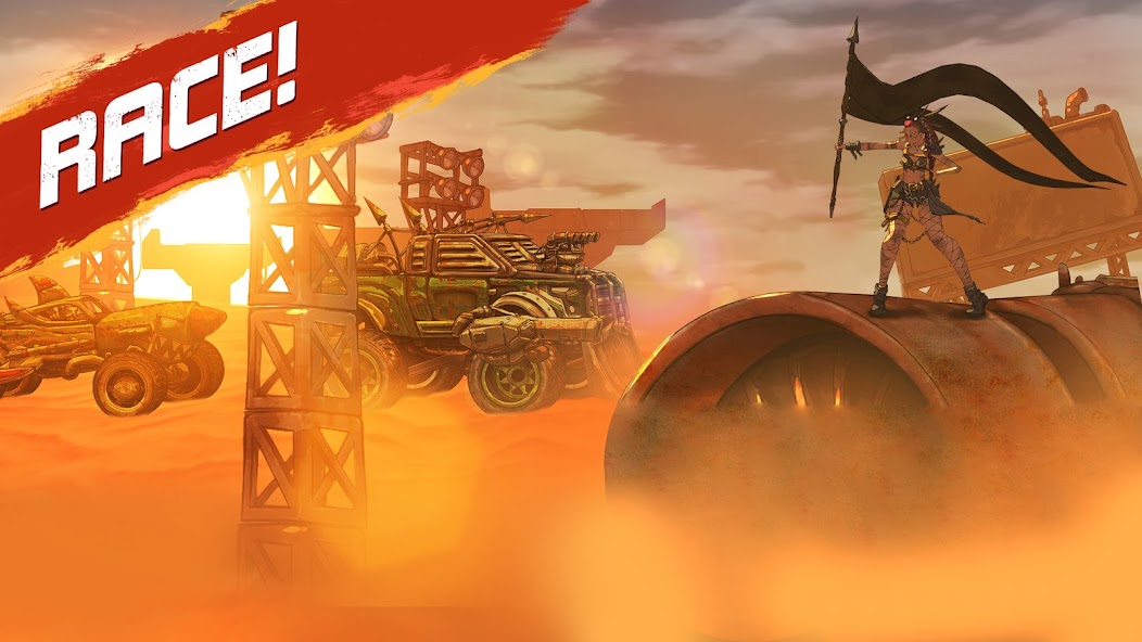 Road Warrior: Nitro Car Battle 1.6.14 APK + Mod (Free purchase) for Android