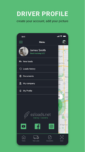 ezLoads Driver App and Scanner Screen 3