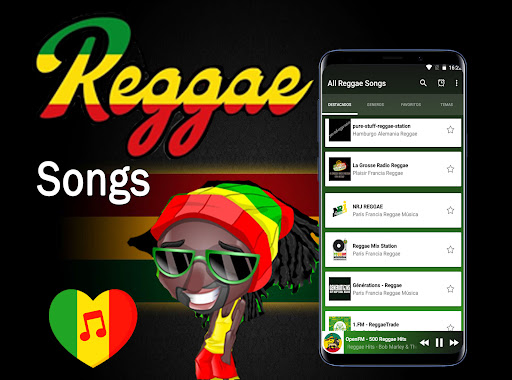 Android application All Reggae Songs screenshort