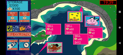 Android application Paradise City trade screenshort