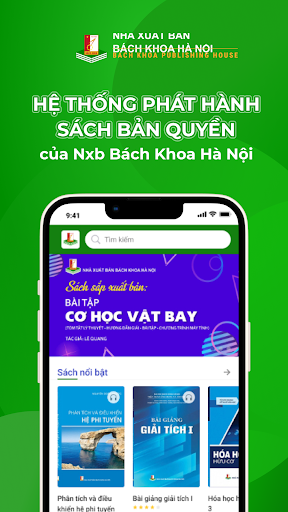 Android application NXB Bách Khoa Hà Nội screenshort