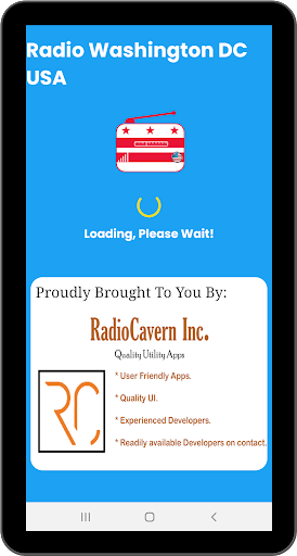 Android application Radio Washington DC USA screenshort