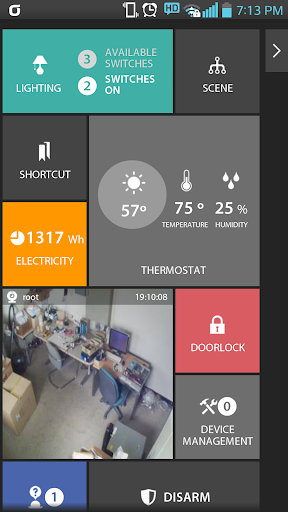 Android application Enblink - Smart Home screenshort