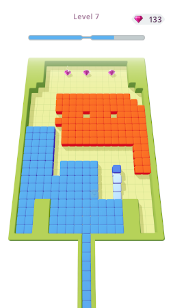 Game screenshot Color Fill 3D: Кубики apk download