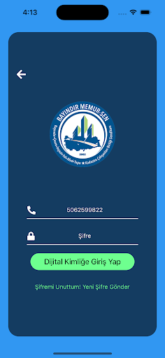 BMS Dijital Kimlik Screen 2