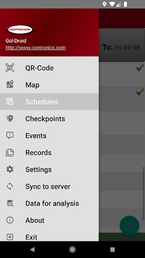 Android application WORK TRAXXER - Guard Online screenshort