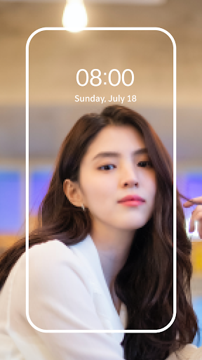Android application Korean actress HD Wallpaper screenshort