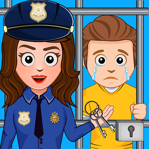 My Home City Town Police jail logo