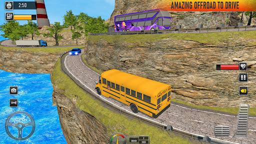 School Bus Driving: Bus Game apkpoly screenshots 5