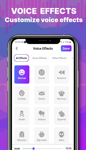 Voice Changer - Voice Effects Screen 2