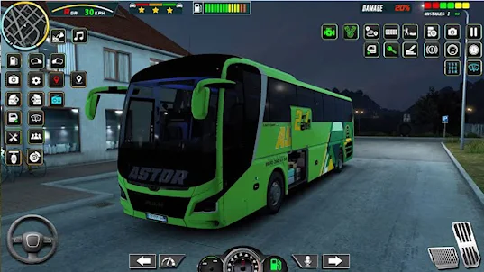 Real Bus Game: Coach bus 3d