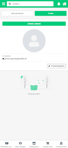 Android application Mijn Vakmanstad screenshort