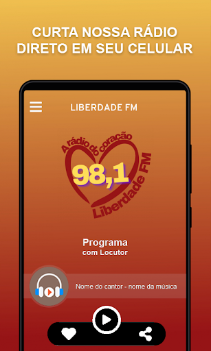 Android application LIBERDADE FM screenshort