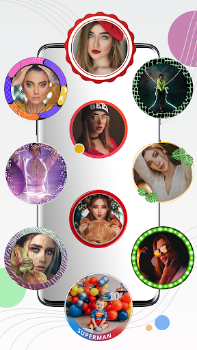 Android application Profile Border Photo Frame screenshort