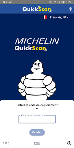 Android application Quickscan screenshort