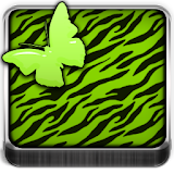 THEME - Green Zebra Butterfly icon