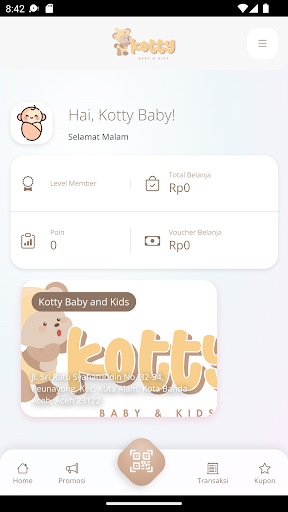 Android application Kotty Baby screenshort
