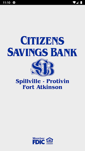 Android application Citizens Savings Bank IA screenshort