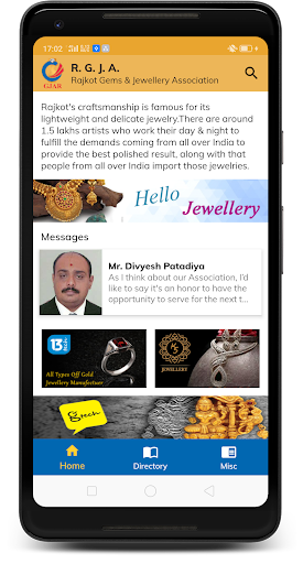 Gems And Jewellery Association Screen 2