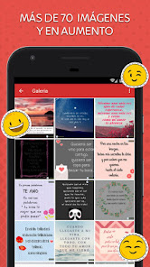 Screenshot 1 Frases de Amor y Versos Bonito android