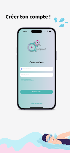 Android application Aquaplouf screenshort
