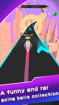 Sky Ball Racing - Screenshot 2