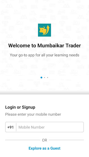 Mumbaikar Trader Screen 2