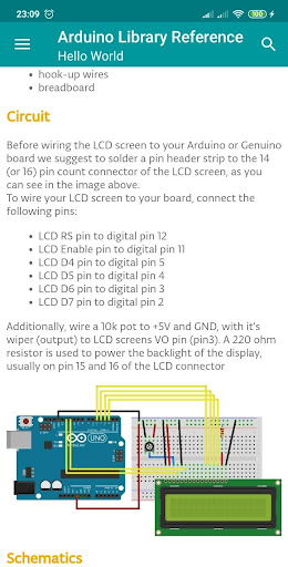 Arduino Library Reference Screen 3