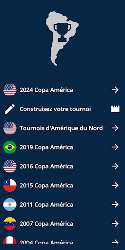 Aperçu de l'application